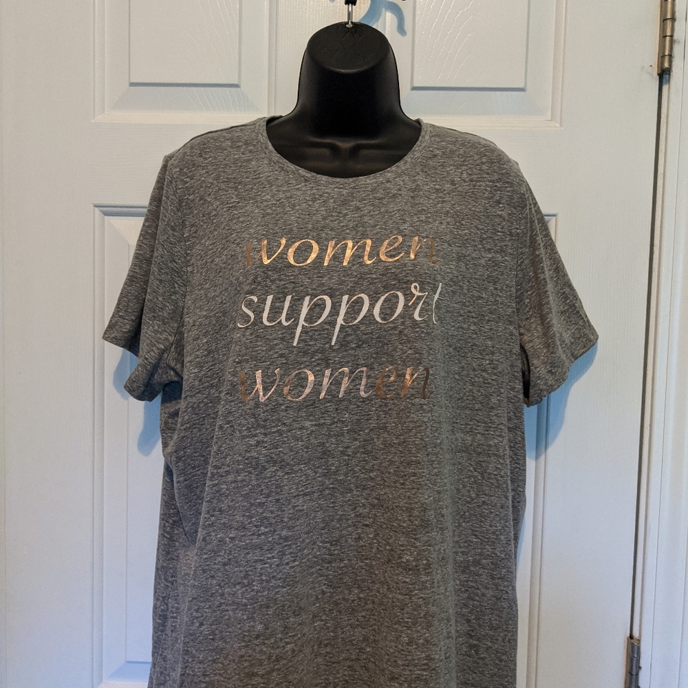 Lane Bryant gray t shirt 18/20 active wear